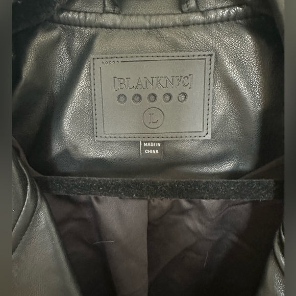 Blank NYC faux leather jacket - Picture 2 of 2